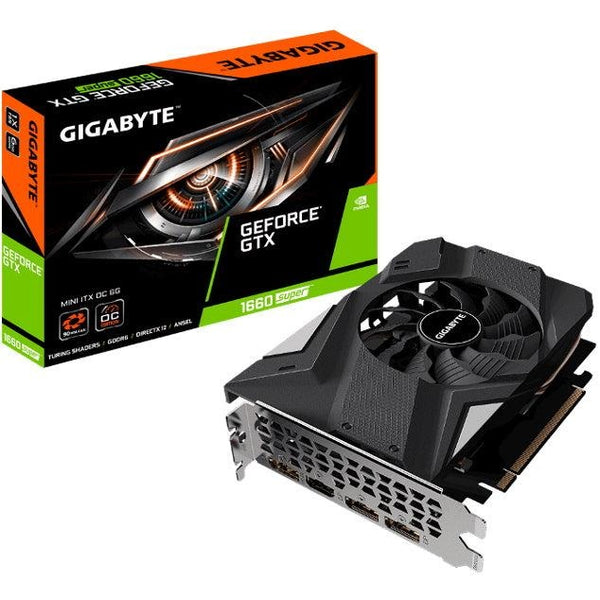 GIGABYTE nVidia GeForce GTX 1660 Super IXOC 6GB PCIe Graphic Card 7680x4320@60Hz 3xDP HDMI 4xDisplays 90mm Fan 170mm Lengh 1800MHz GIGABYTE