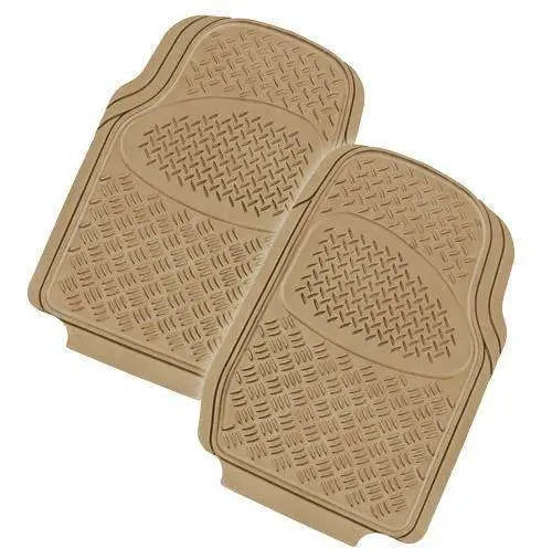 VELOCITY 2-Piece Car Mat - MOCHA [Rubber] Deals499