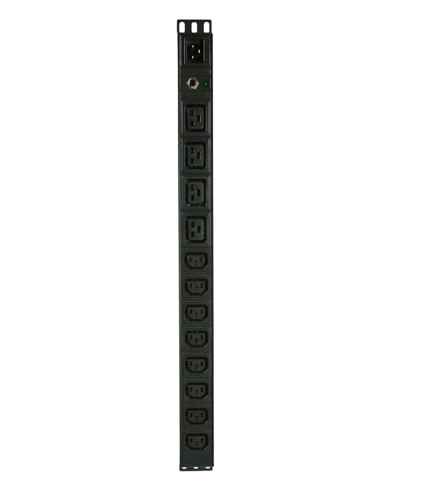 VERTICAL 19" 12 Way PDU Rack Mount Power Rail Deals499