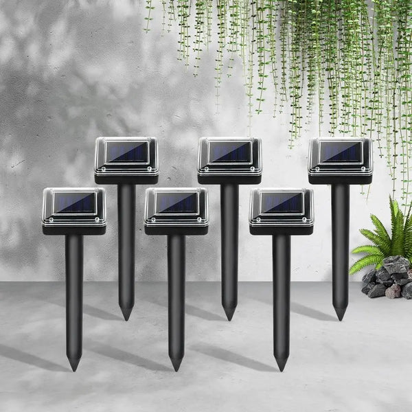 Vermitrap Set of 6 Ultrasonic Solar Powered Snake Repellent Deals499