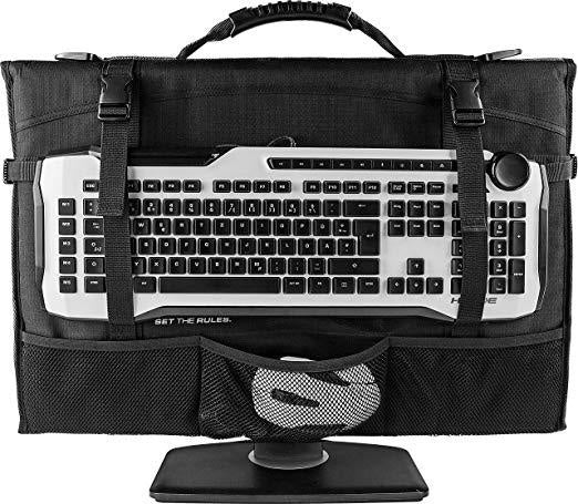 ROCCAT Gaming Across The Board Monitor/Flatscreen Bag, Version 2.0 - Suitable for 20-24' Wide-screen monitor(LS) ROCCAT