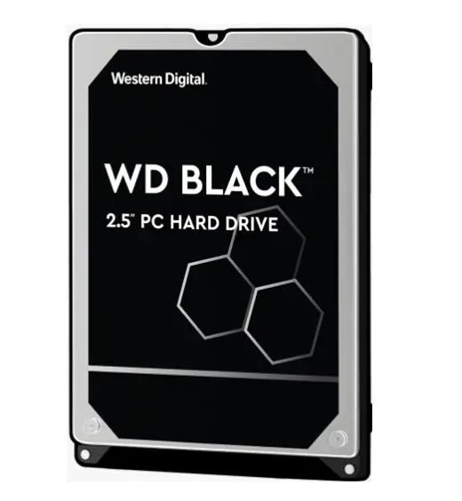 WESTERN DIGITAL Digital WD Black 1TB 2.5' HDD SATA 6gb/s 7200RPM 64MB Cache SMR Tech for Hi-Res Video Games 5yrs Wty WESTERN DIGITAL