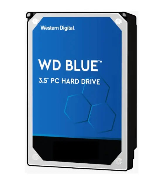 WESTERN DIGITAL Digital WD Blue 1TB 3.5' HDD SATA 6Gb/s 7200RPM 64MB Cache CMR Tech 2yrs Wty WESTERN DIGITAL
