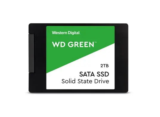 WESTERN DIGITAL Digital WD Green 2TB 2.5' SATA SSD 545R/430W MB/s 80TBW 3D NAND 7mm 3 Years Warranty WESTERN DIGITAL