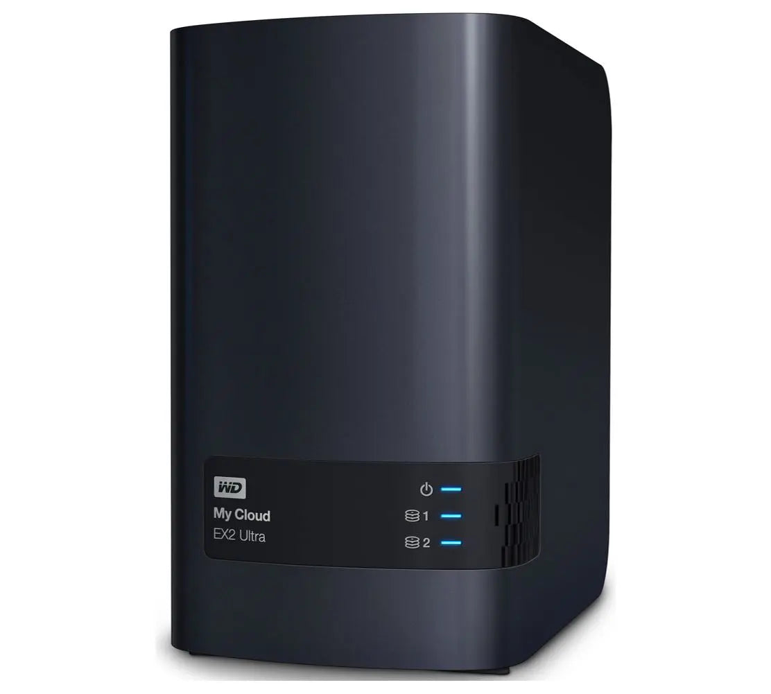 WESTERN DIGITAL Digital WD My Cloud EX2 Ultra 0TB 2 Bay NAS 1.3GHz Dual ...