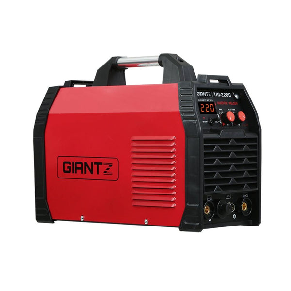 Giantz 220 Amp Inverter Welder TIG MMA ARC DC Gas Welding Machine Stick Portable Deals499