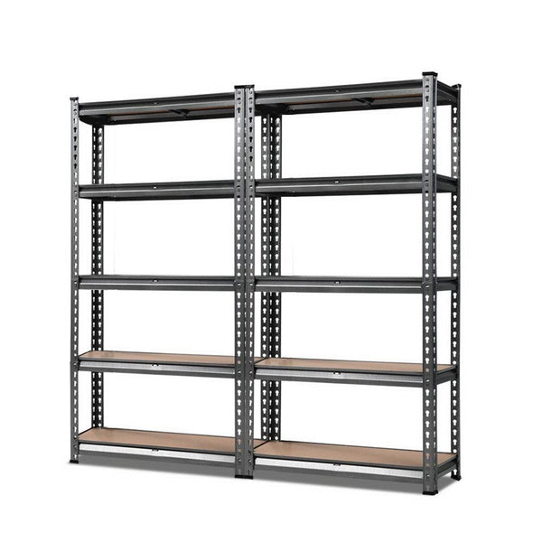 Giantz 2x1.5M Steel Warehouse Racking Rack Shelving Storage Garage Shelves Shelf Deals499