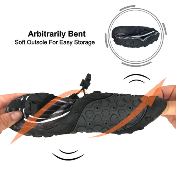 Water Shoes for Men and Women Soft Breathable Slip-on Aqua Shoes Aqua Socks for Swim Beach Pool Surf Yoga (Black Size US 12) from Deals499 at Deals499