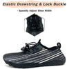 Water Shoes for Men and Women Soft Breathable Slip-on Aqua Shoes Aqua Socks for Swim Beach Pool Surf Yoga (Black Size US 6.5) from Deals499 at Deals499
