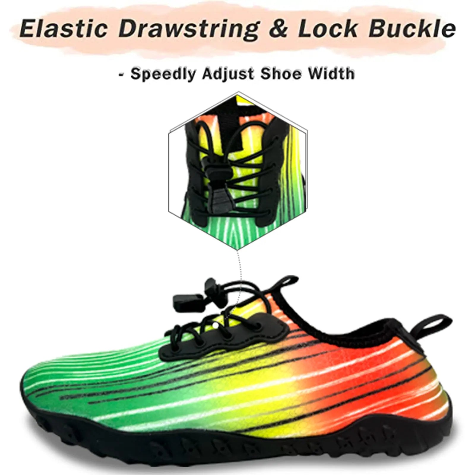 Water Shoes for Men and Women Soft Breathable Slip-on Aqua Shoes Aqua Socks for Swim Beach Pool Surf Yoga (Green Size US 9.5) from Deals499 at Deals499