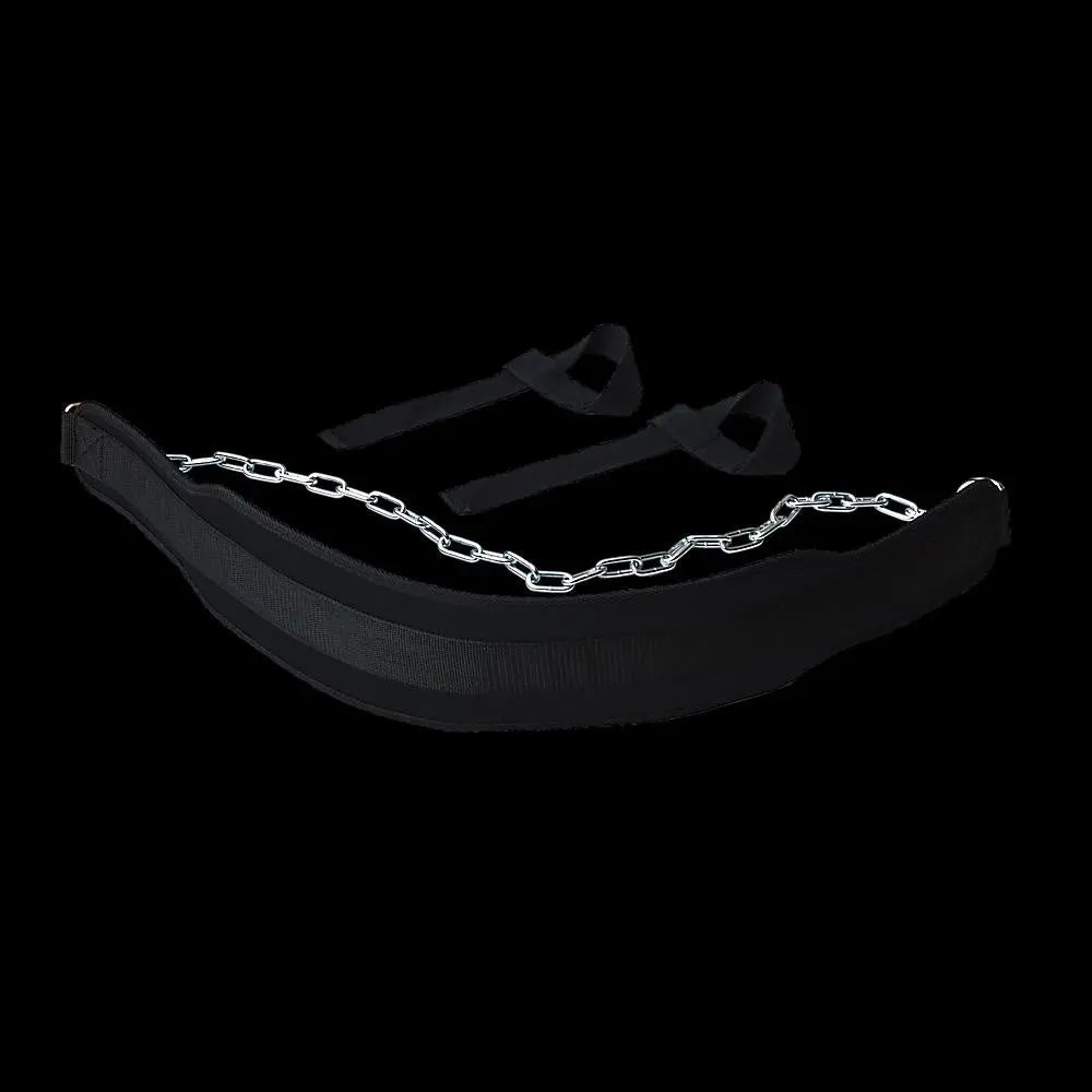 Weight Lifting Belt Gym Back Pull Up Chain Dipping Dip Body Building Training Deals499