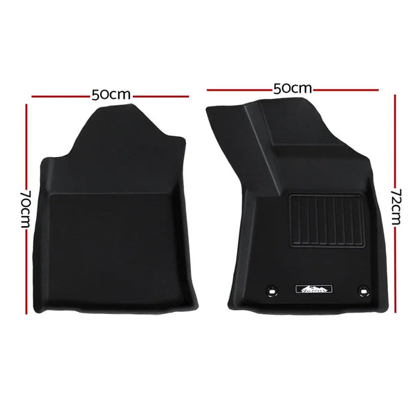 Weisshorn Car Rubber Floor Mats for TOYOTA Hilux Dual Cab 2015-2022 Deals499
