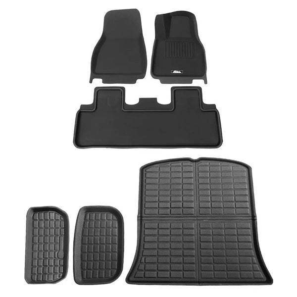 Weisshorn Car Rubber Floor Mats for Tesla Model Y Trunk Toolbox Cargo Mat Carpet Deals499