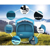 Weisshorn Pop Up Camping Shower Tent Portable Toilet Outdoor Change Room Blue Deals499