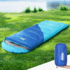 Weisshorn Sleeping Bag Bags Kids 172cm Camping Hiking Thermal Blue Deals499