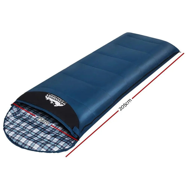 Weisshorn Sleeping Bag Single Camping Hiking Winter Thermal Deals499