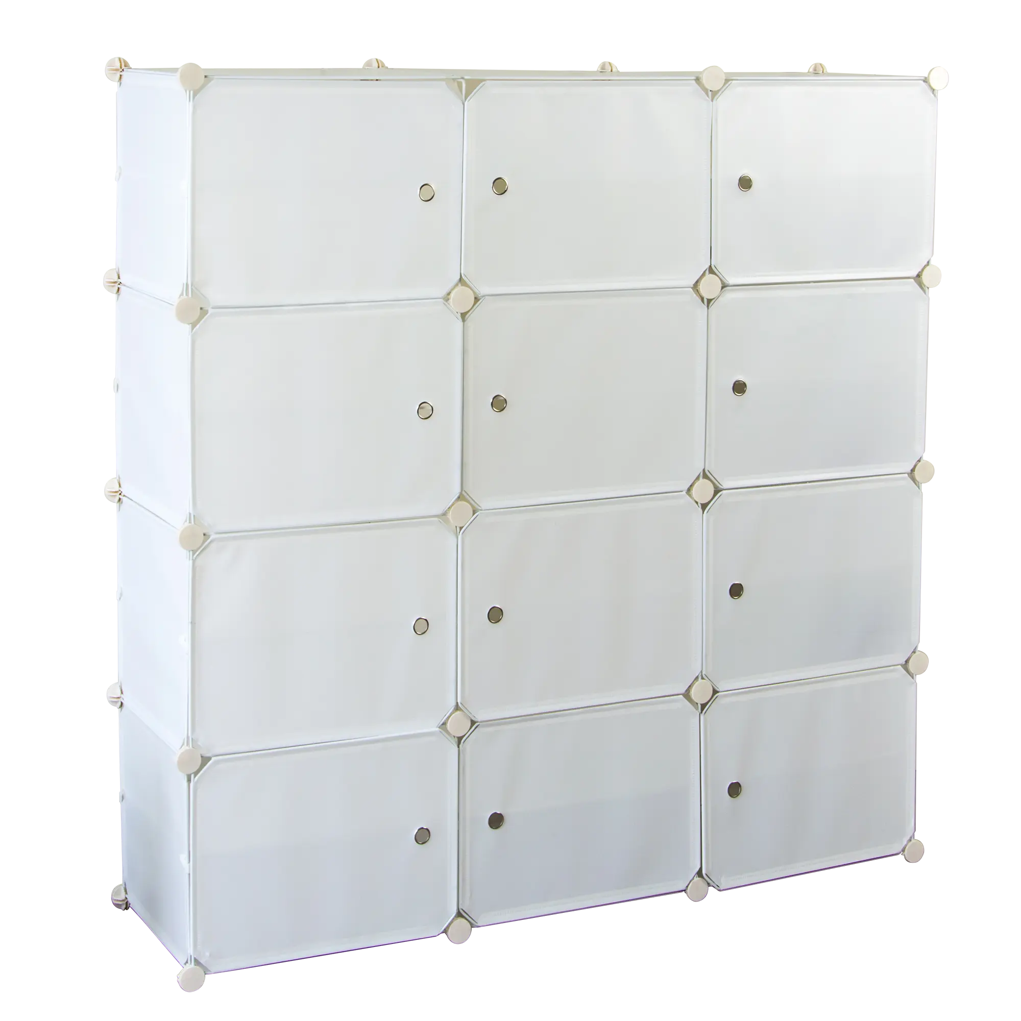 White Cube DIY Shoe Cabinet Rack Storage Portable Stackable Organiser Stand Deals499