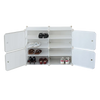 White Cube DIY Shoe Cabinet Rack Storage Portable Stackable Organiser Stand Deals499