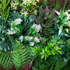 White Lush Lavender Field Vertical Garden / Green Wall UV Resistant 90cm x 90cm Deals499