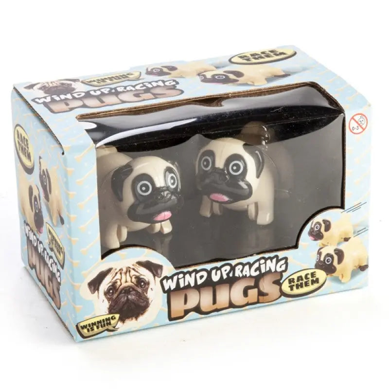 Wind Up Racing Pugs - Set of 2 Deals499