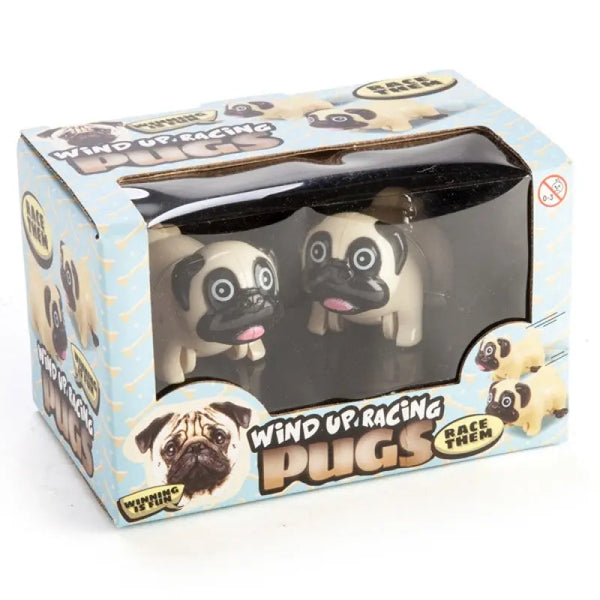 Wind Up Racing Pugs - Set of 2 Deals499
