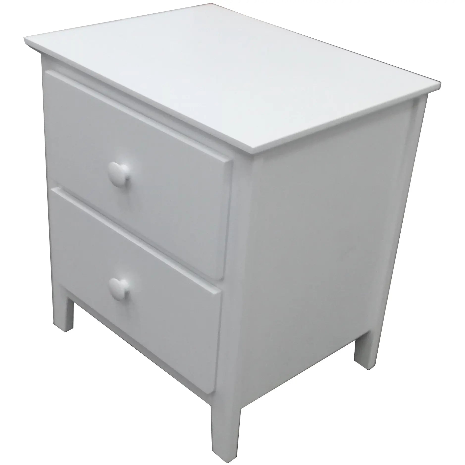 Wisteria Bedside Tallboy 3pc Bedroom Set Drawers Nightstand Storage Cabinet -WHT Deals499