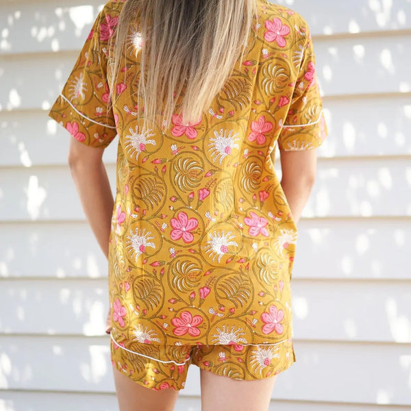 Women's Cotton Pj Shorts, Pajama Set Women, Bridesmaid Pajama, Cotton Sleep Shorts, Sleepwear Mothers Day Valentines Day Gift  - S from Deals499 at Deals499
