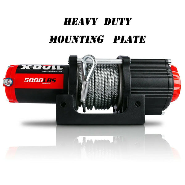 X-BULL Electric Winch 12V 5000LBS Wireless 15.2M Steel Cable ATV UTV 4WD Boat Deals499