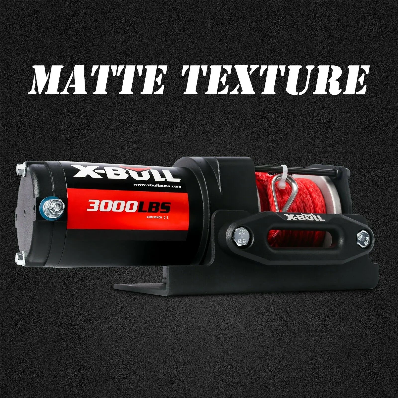 X-BULL Electric Winch 12V Wireless 3000lbs/1360kg Synthetic Rope BOAT ATV 4WD Deals499