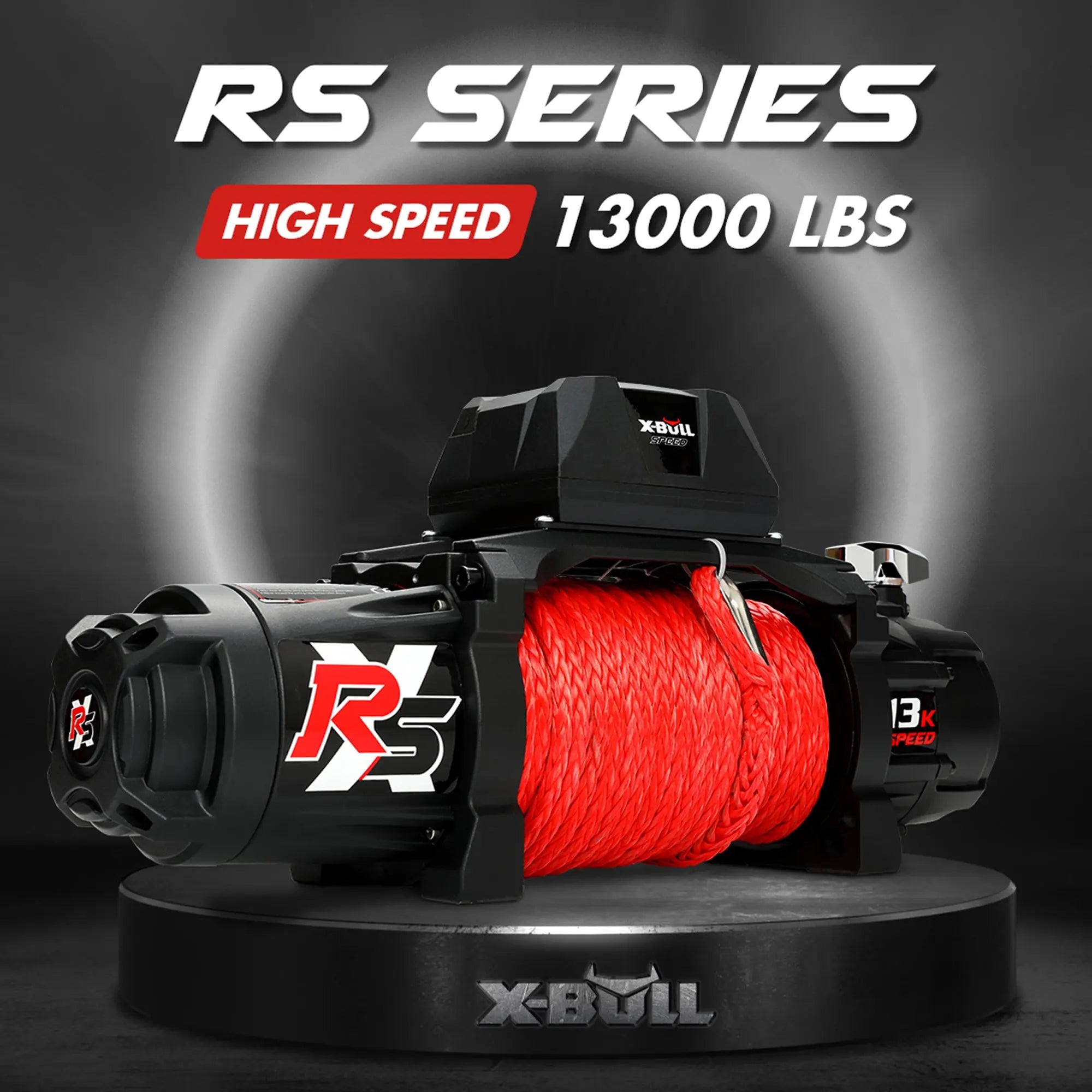 X-BULL Electric Winch 13000LBS 12V Synthetic Rope 28M Wireless Offroad 4WD 4x4 Deals499