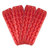 X-BULL Recovery tracks 10T Sand Mud Snow 2 pairs Offroad 4WD 4x4 2pc 91cm Gen 2.0 - red Deals499