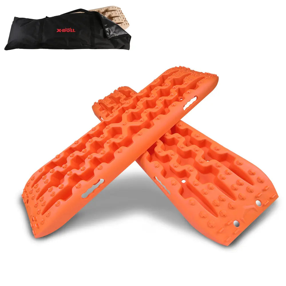 X-BULL Recovery tracks Sand 4x4 4WD Snow Mud Car Vehicles ATV 2pcs Gen 3.0 - Orange Deals499