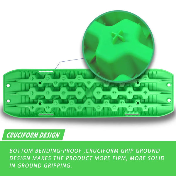 X-BULL Recovery tracks Sand tracks KIT Carry bag mounting pin Sand/Snow/Mud 10T 4WD-GREEN Gen3.0 Deals499