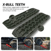 X-BULL Recovery tracks kit Boards 4WD strap mounting 4x4 Sand Snow Car qrange GEN3.0 6pcs OLIVE Deals499