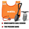 X-BULL Winch Recovery Kit Recovery tracks /Snatch Strap Off Road 4WD orange Deals499