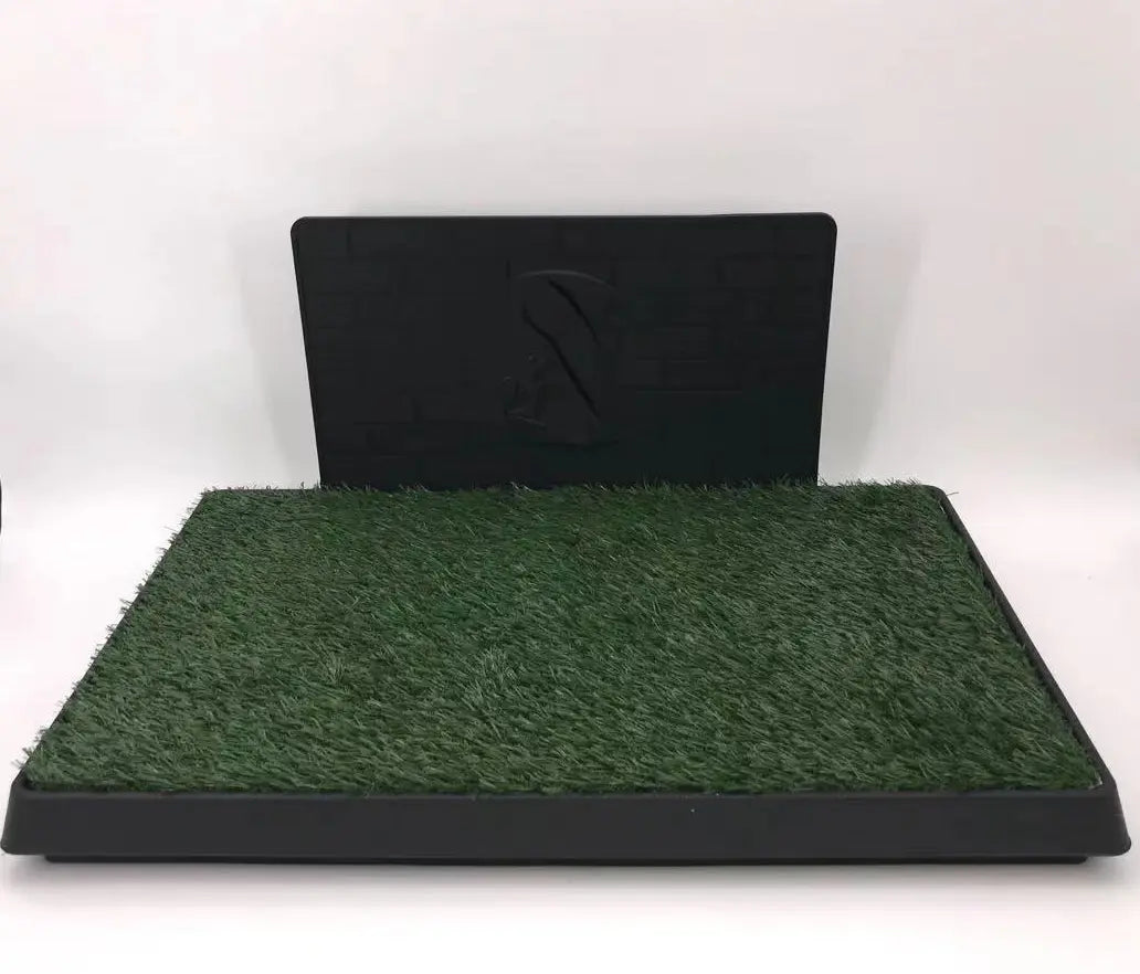 XL Indoor Dog Puppy Toilet Grass Potty Training Mat Loo Pad pad with 3 grass Deals499