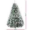 Jingle Jollys Christmas Tree 2.1M 7FT Xmas Decorations Snow Home Decor 1106 Tips Deals499