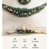 Jingle Jollys Christmas Garland 2.1M Xmas Tree Decoration Green Deals499