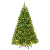 Jingle Jollys Christmas Tree 2.1M With 1134 LED Lights Warm White Green Deals499