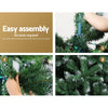 Jingle Jollys Christmas Tree 2.1M Xmas Trees Decorations Snowy Green 1000 Tips Deals499