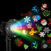 Jingle Jollys Pattern LED Laser Landscape Projector Light Lamp Christmas Party Deals499