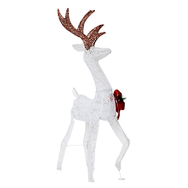 Jingle Jollys Christmas Lights Motif LED Rope Reindeer Waterproof Outdoor Deals499