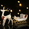 Jingle Jollys Christmas Lights Motif LED Rope Light Reindeer Sleigh Xmas Decor Deals499