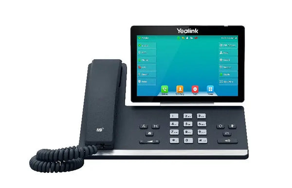 YEALINK SIP-T57W, 16 Line IP HD Phone, 7' 800 x 480 colour screen, HD voice, Dual Gig Ports, Built in Bluetooth and WiFi, USB 2.0 Port YEALINK