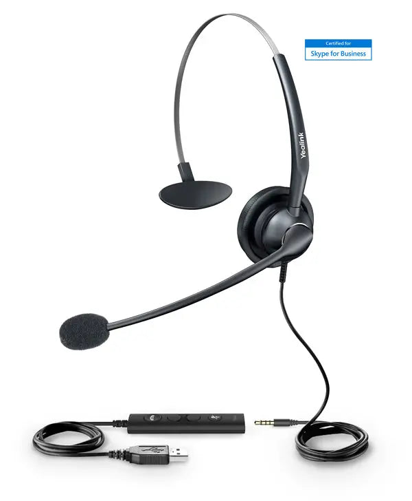 YEALINK UH33  Noise Cancelling Headset - USB YEALINK