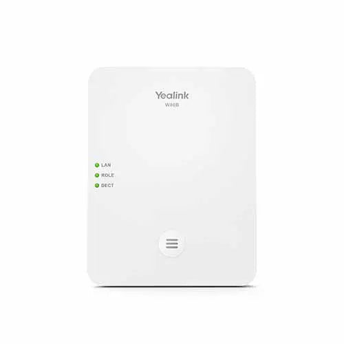 YEALINK W80-DM DECT IP Multi-Cell System consists of the DECT Manager W80DM and base station W80B YEALINK