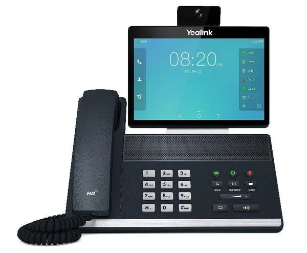 Yealink SIP-VP59 16 Line IP Full-HD Video Phone, 8' 1280 x 800 colour touch screen, HD voice, Dual Gig Ports, Bluetooth, WiFi, USB, HDMI, 29 DSS keys, YEALINK