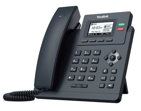 Yealink T31P 2 Line IP phone, 132x64 LCD, PoE. No Power Adapter included YEALINK