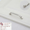 Zinc Kitchen Cabinet Handles Bar Drawer Handle Pull silver color hole to hole 96MM Deals499