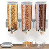 Wall Mounted Triple Cereal Dispenser Dry Food Storage Container Dispense Machine Deals499